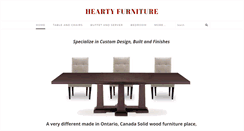 Desktop Screenshot of heartyfurniture.com